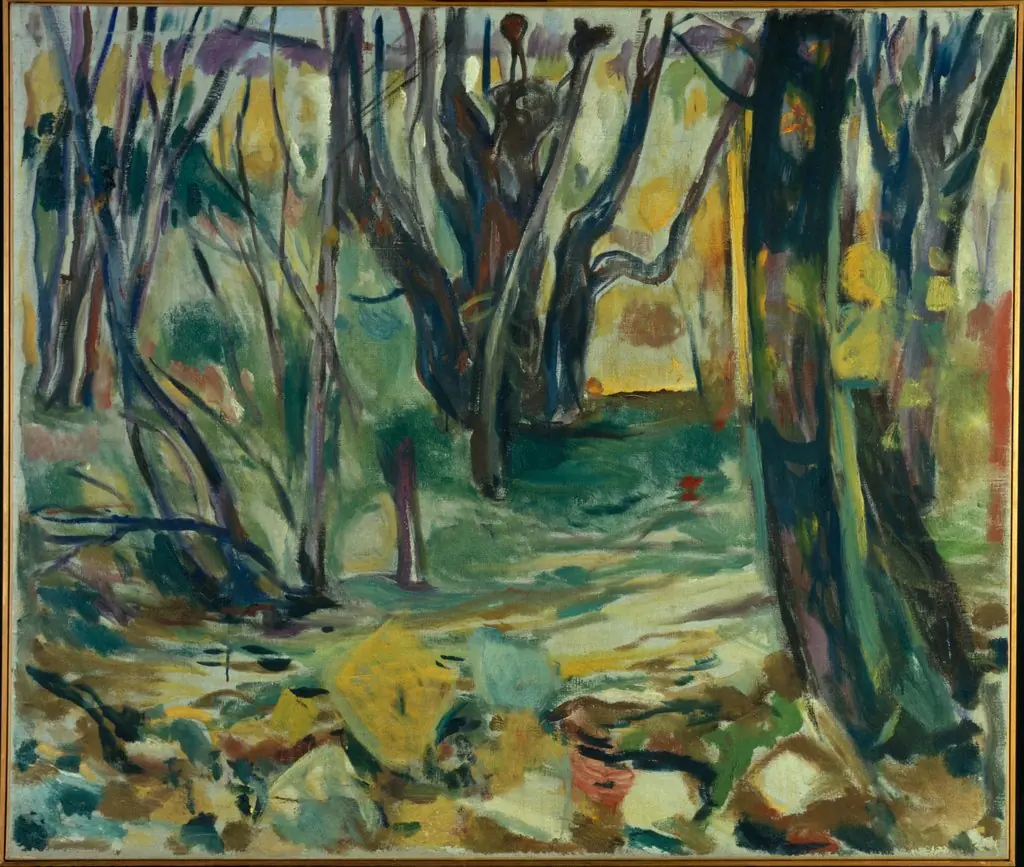 Elm Forest in Autumn