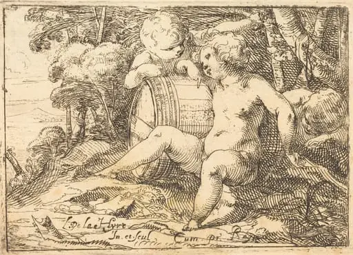 Three Bacchic Children