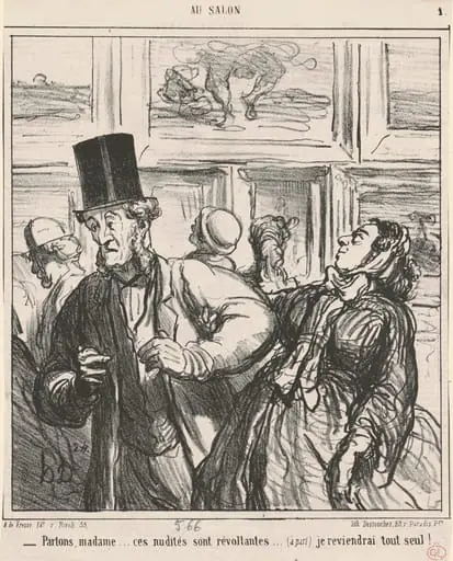 Parlons, Madame...ces nudités sont révoltantes...