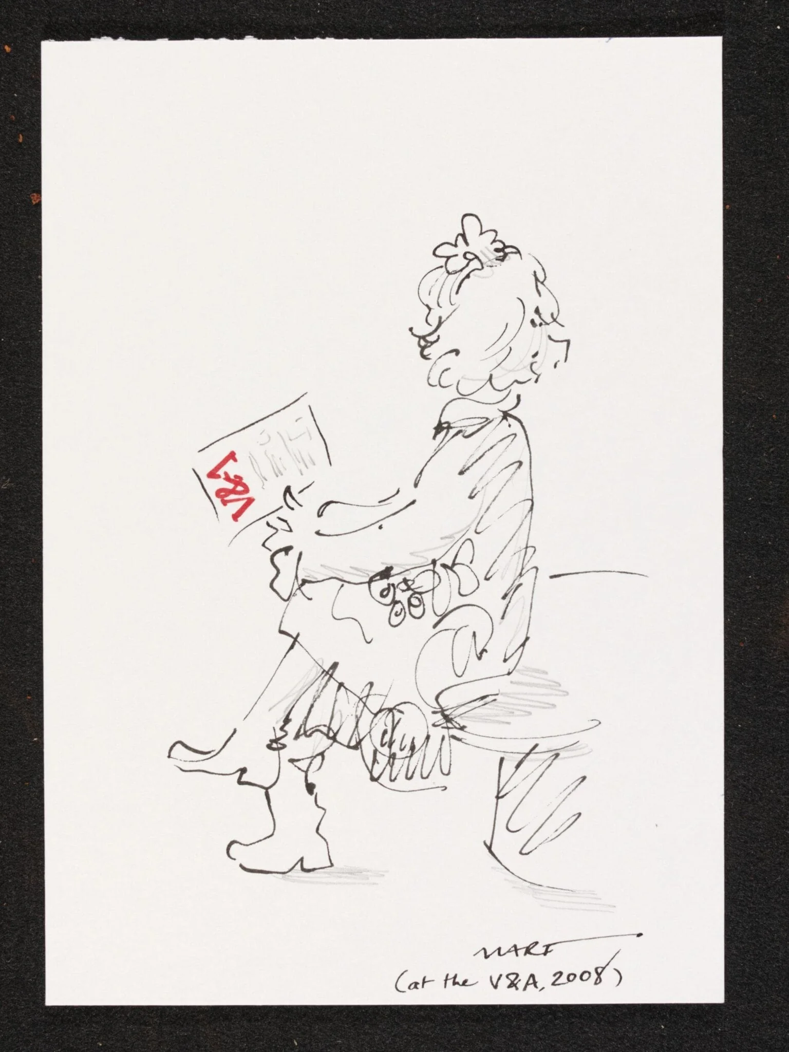 At the V&A, by Martha Richler, 2008