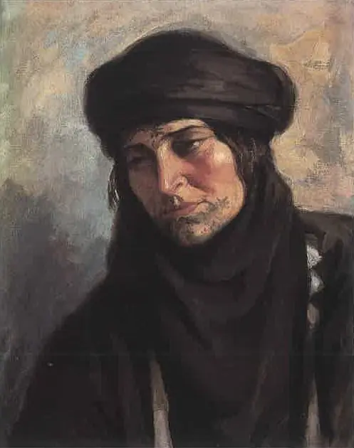 Portrait of a Bedouin Woman