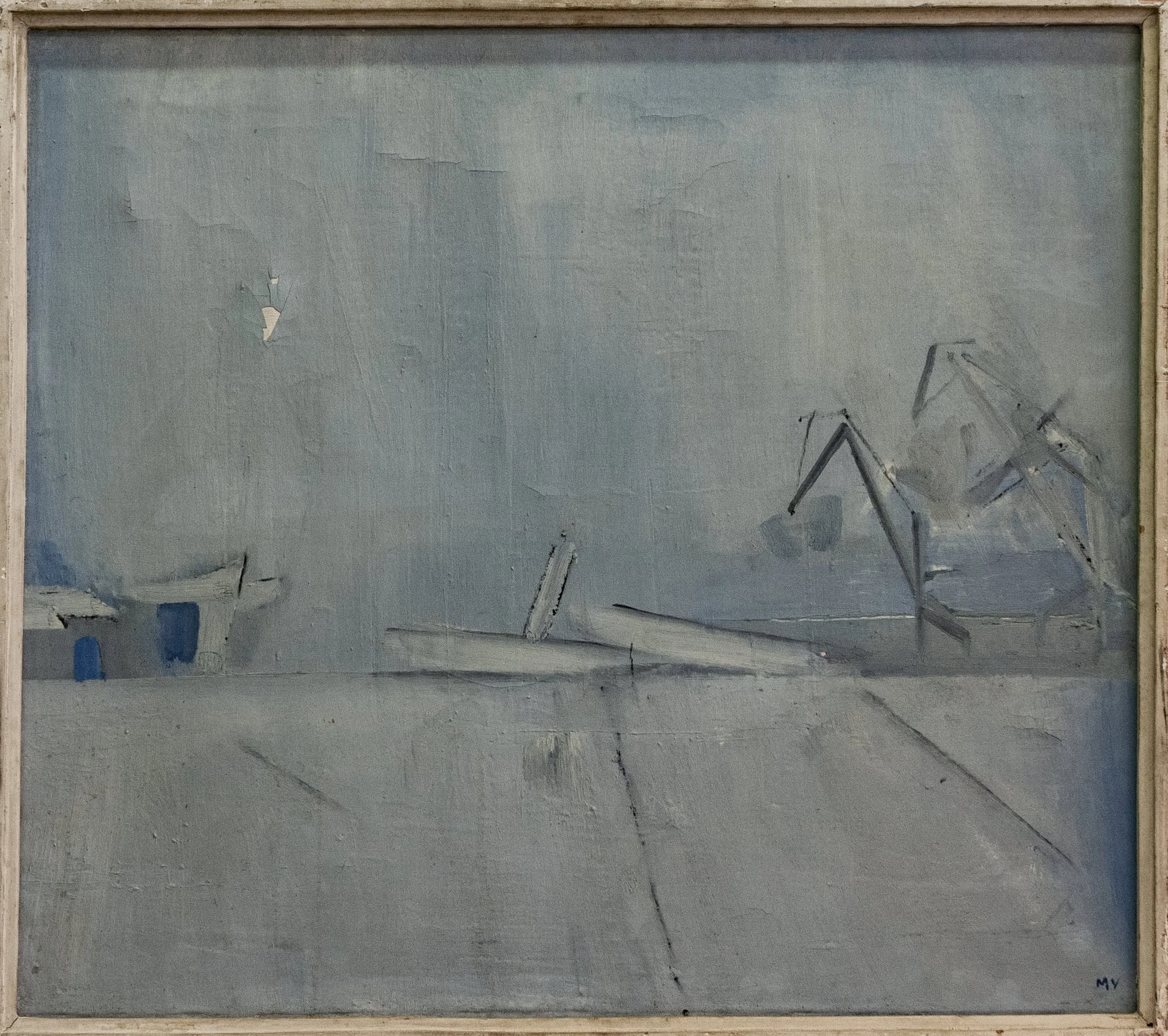 Peisaj dobrogean, by Velea Mircea, 1973