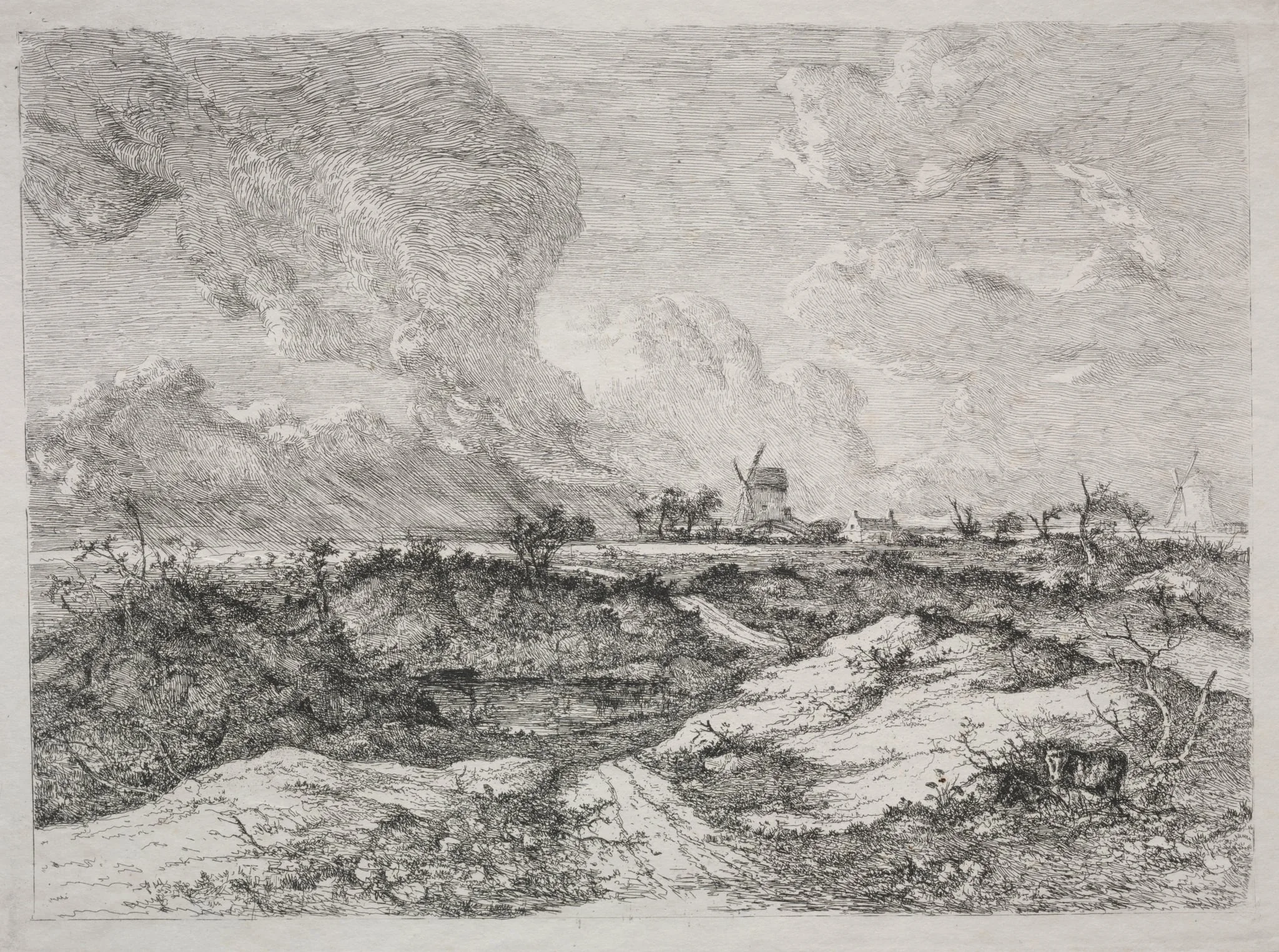 Mousehold Heath, by John Crome, 1812