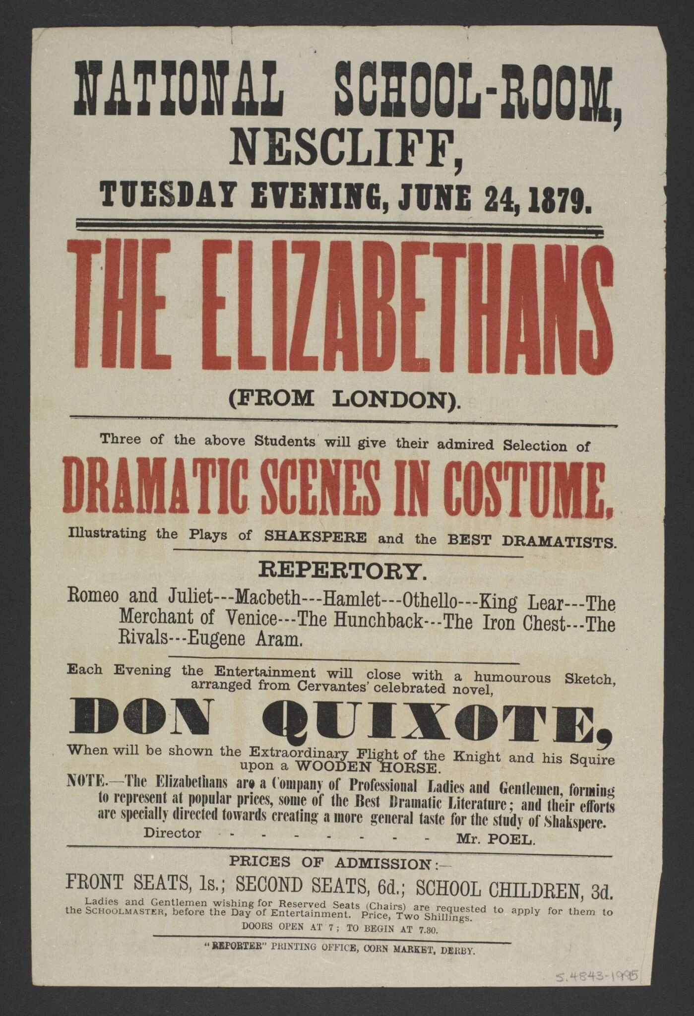 Untitled, by Reporter Printing Office, 1879