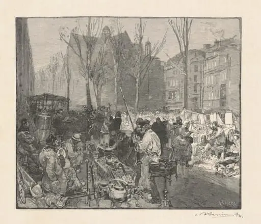 Marché à la terraille