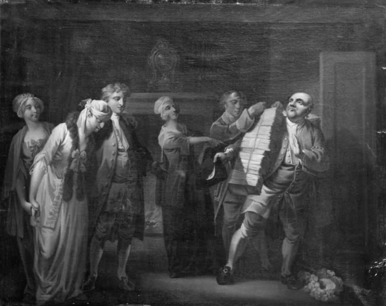 Republikken eller Det gemene Bedste, III akt, 10. scene, by Unknown, 1814