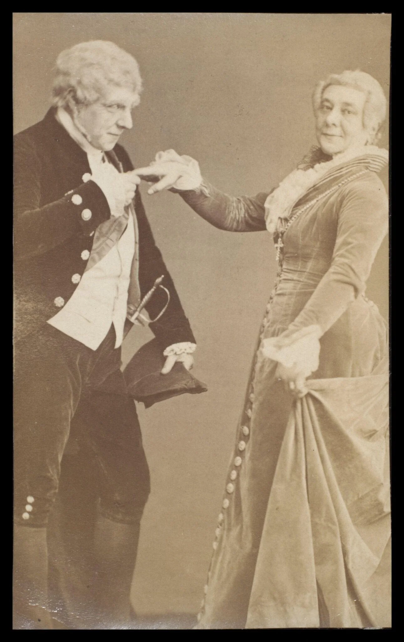 Guy Little Theatrical Photograph, by London Stereoscopic and Photographic Company, photographic, 22