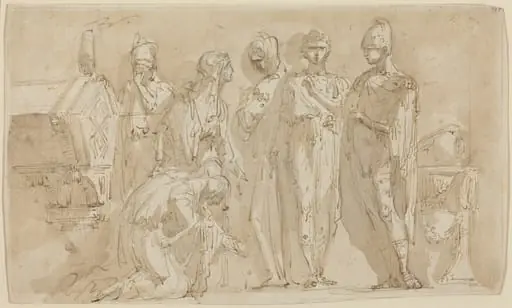 Coriolanus before the Women of Rome