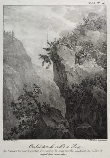 Spanish Campaign:  Combat in the Aoiz Valley, Province of Navarre