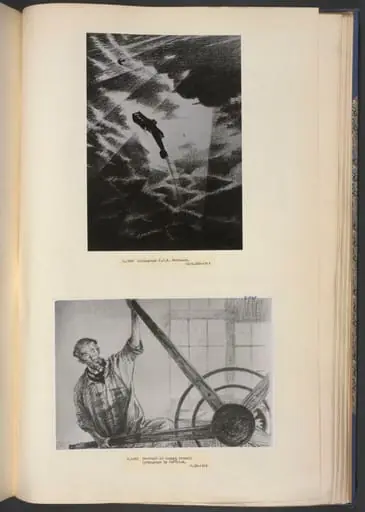 Portrait of Joseph Pennell printing