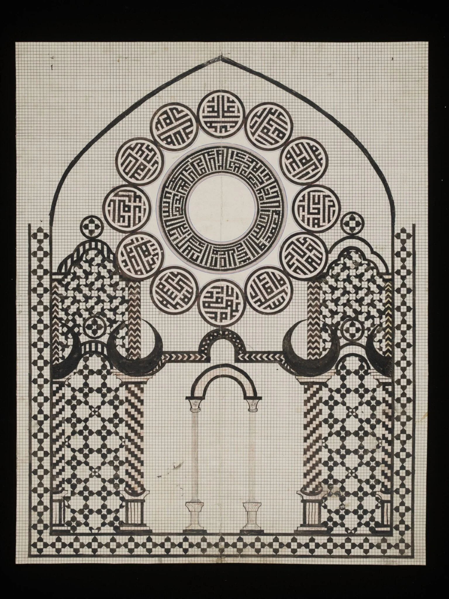 Untitled, by Mirza Akbar, 1840