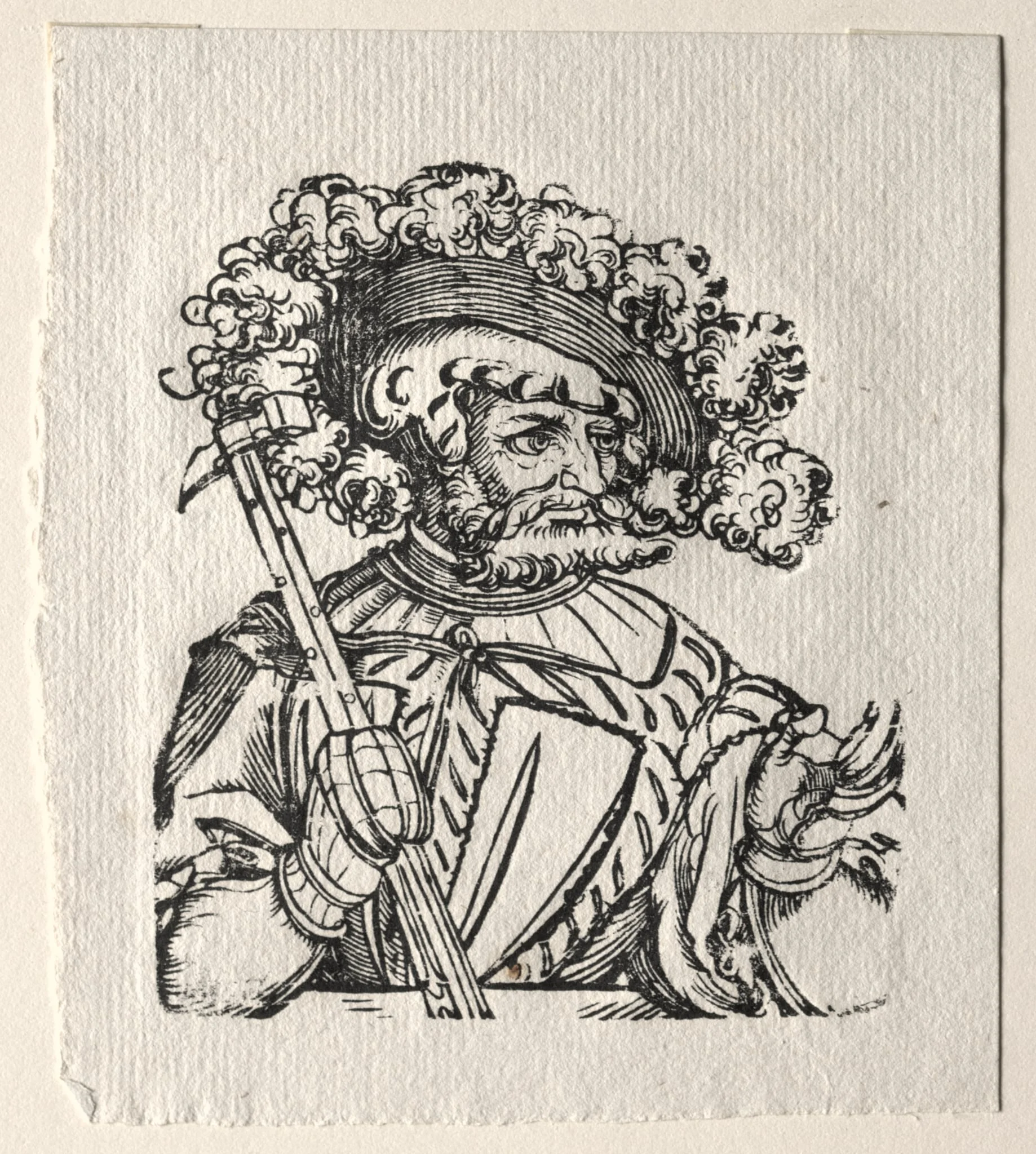 Tyrants of the Old Testament:  Holofernes, by Georg Pencz, 1535