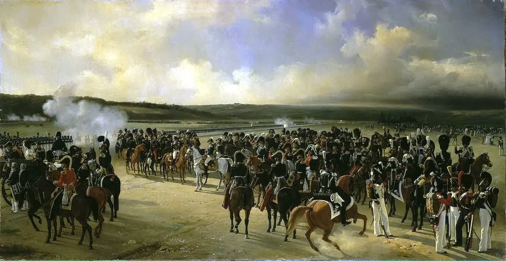 Review of the French Guards in the Presence of Charles X