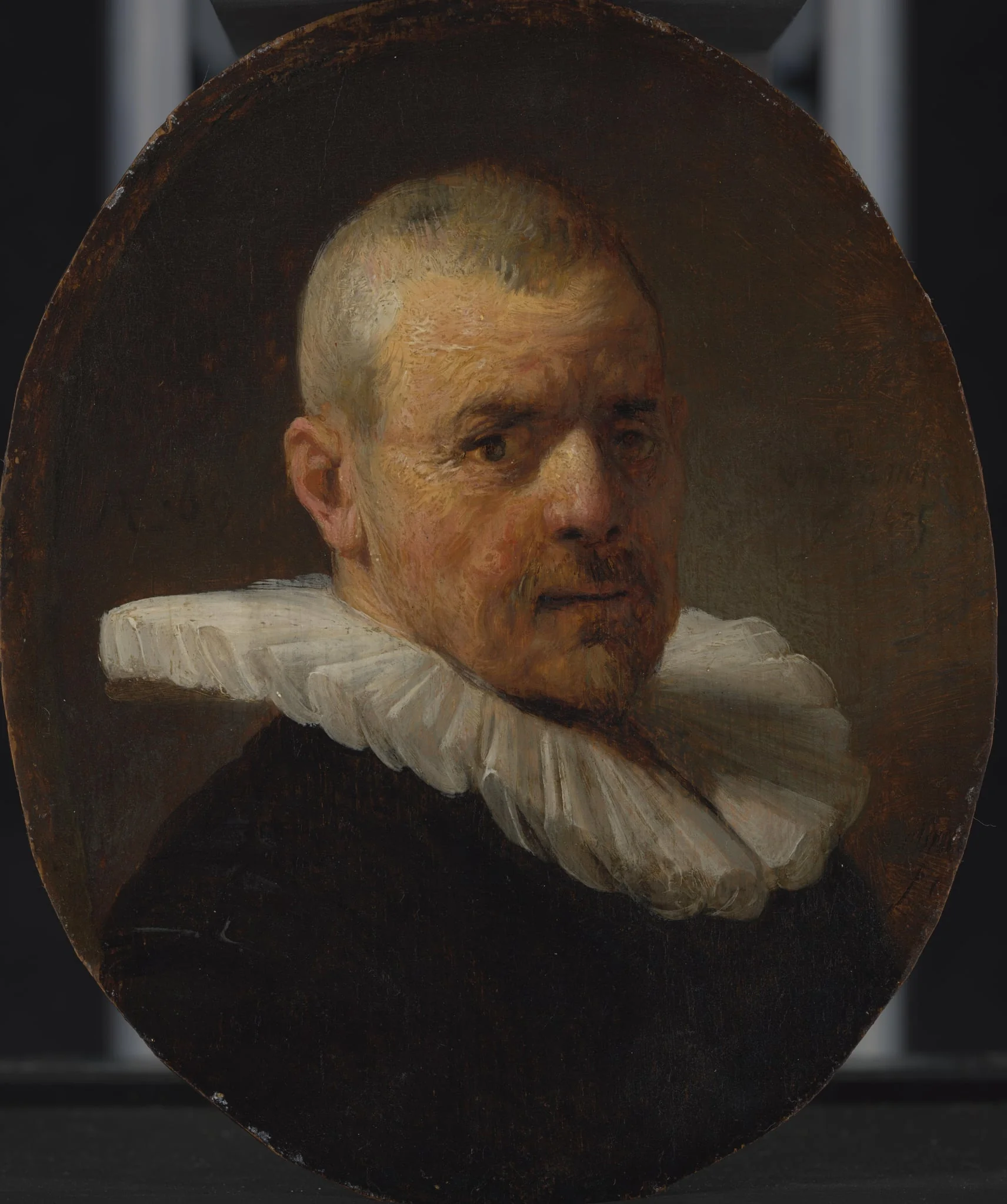 Portrait of Jan Willemsz van der Pluym, by Unknown, unspecified, 1635