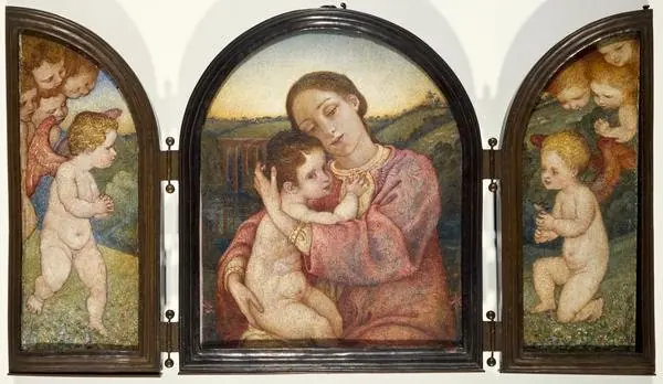 Triptych. Motherhood