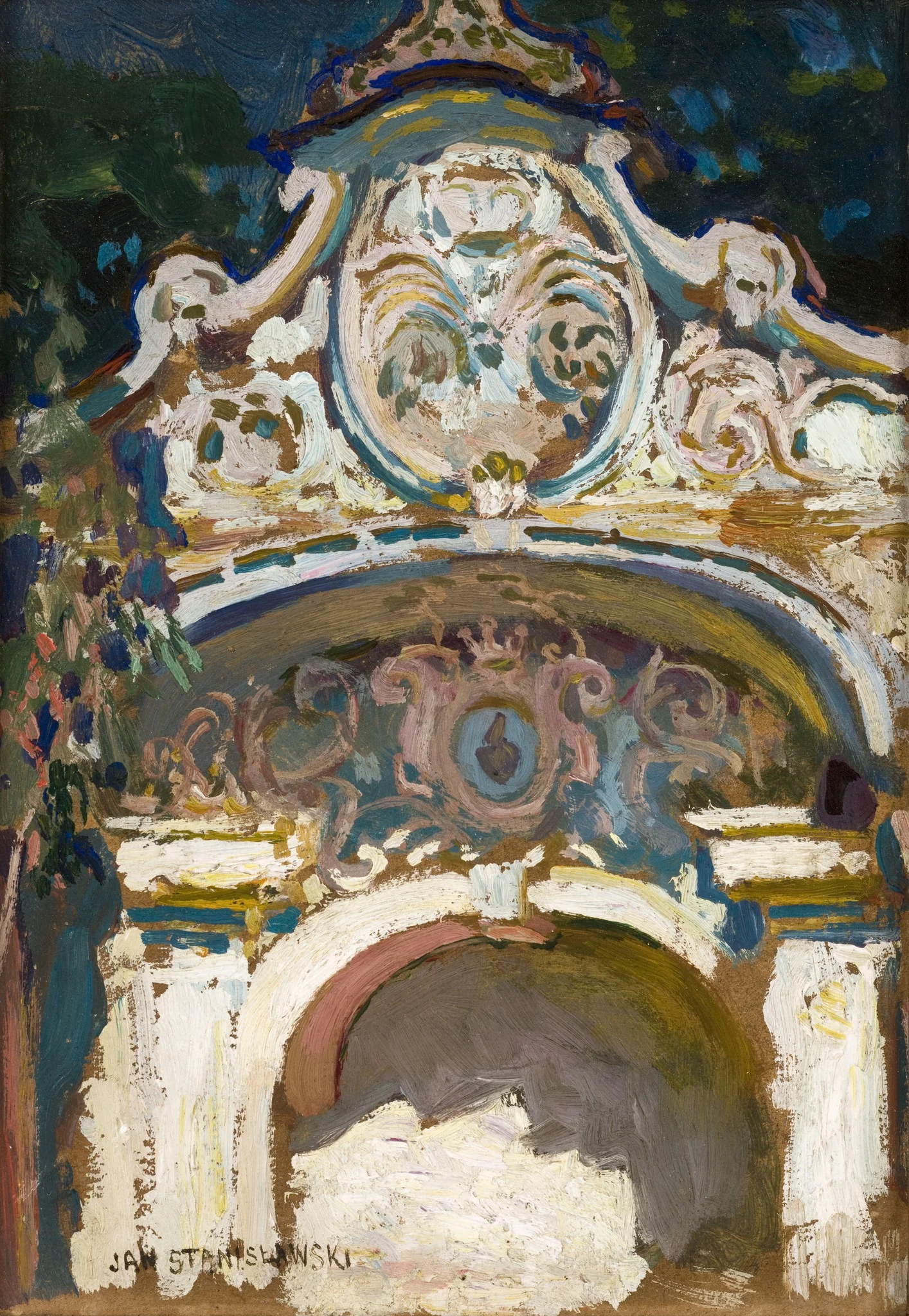 The Vasas' Gate in Kyiv, by Jan Stanisławski, unspecified, 1903