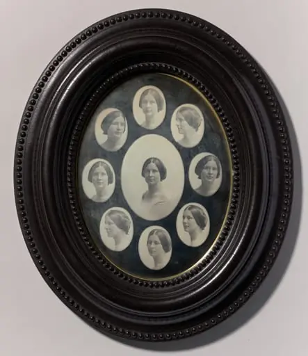 Medallion Portrait of a Woman