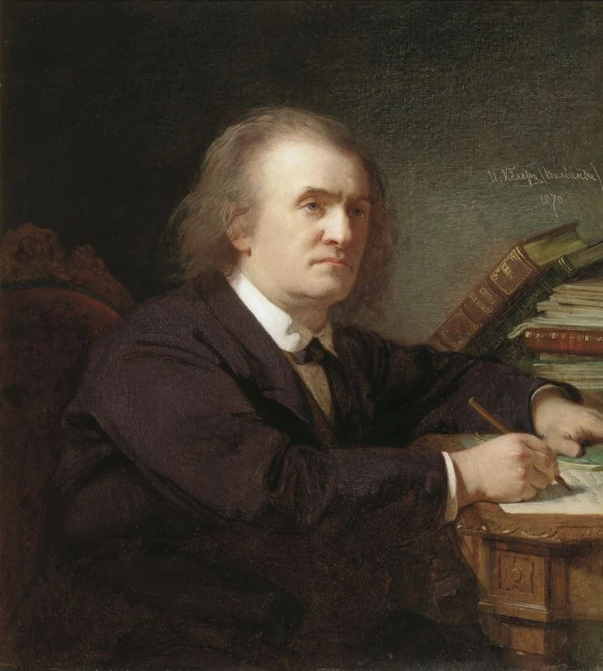 Alexander Nikolaevich Serov (1820–1871), by Johann Köler, oil, 1870
