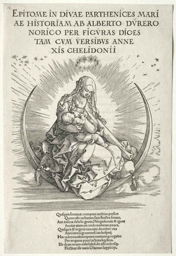 Life of the Virgin:  Title Page, by Albrecht Dürer, 1511