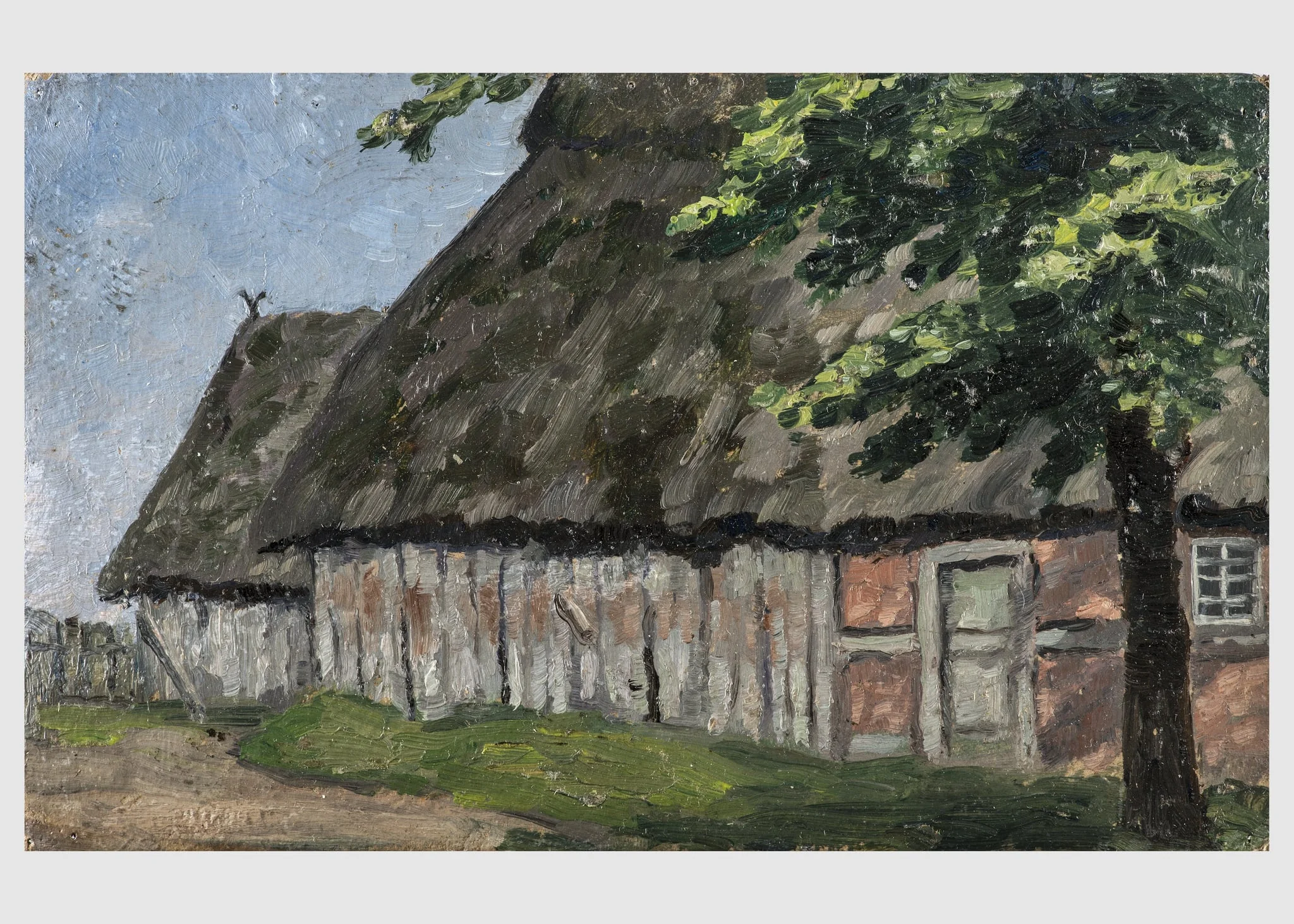 Moritz, Marie Elisabeth: frieze house, perhaps on Sylt, by Unknown, 1850