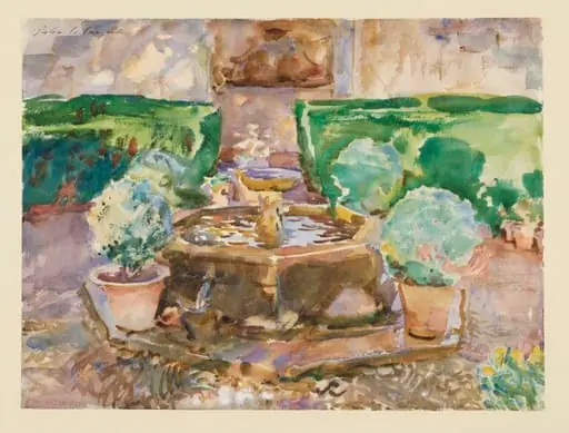 Fountain in the Generalife