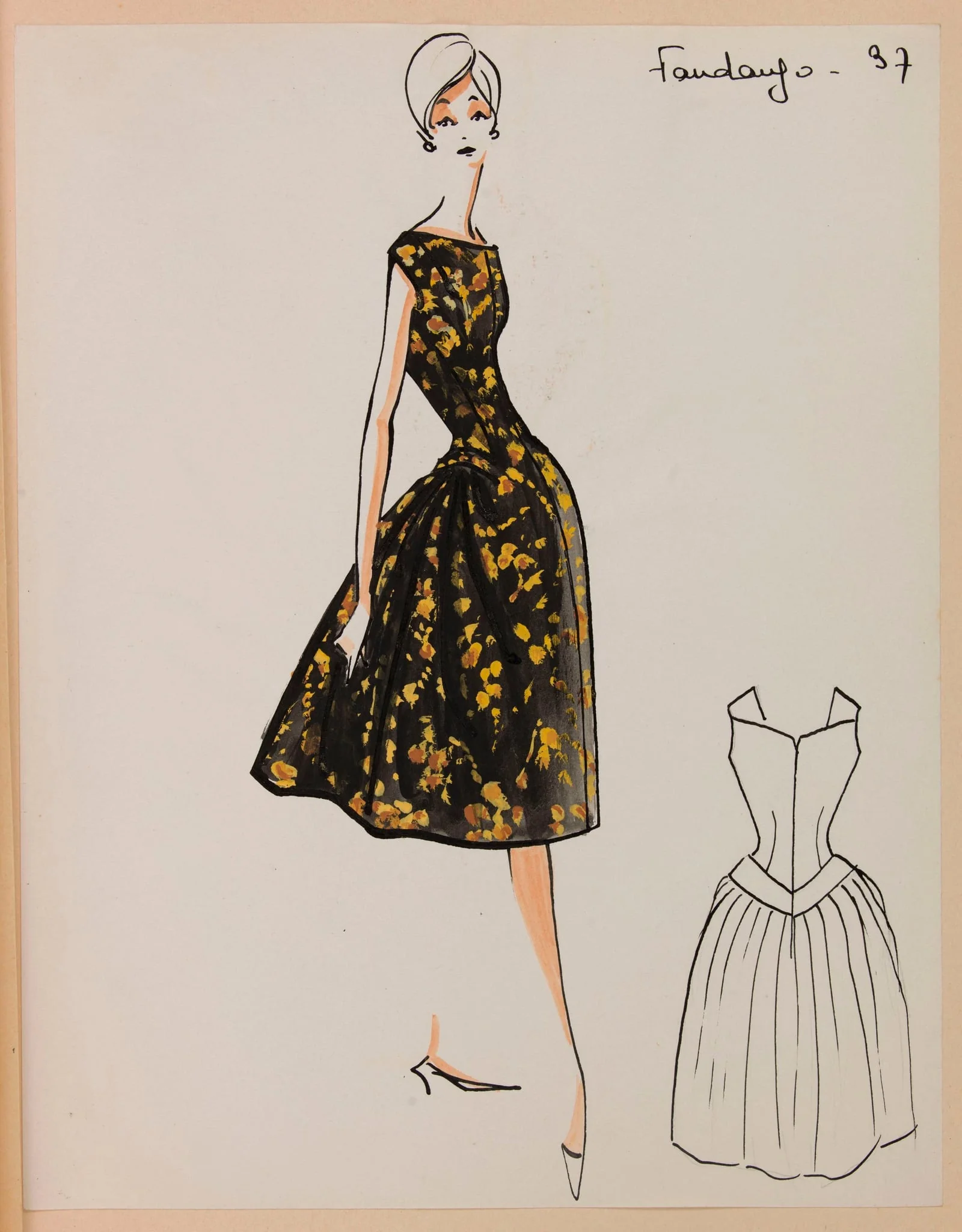 Fandango, by Marie-Louise Carven, 1958