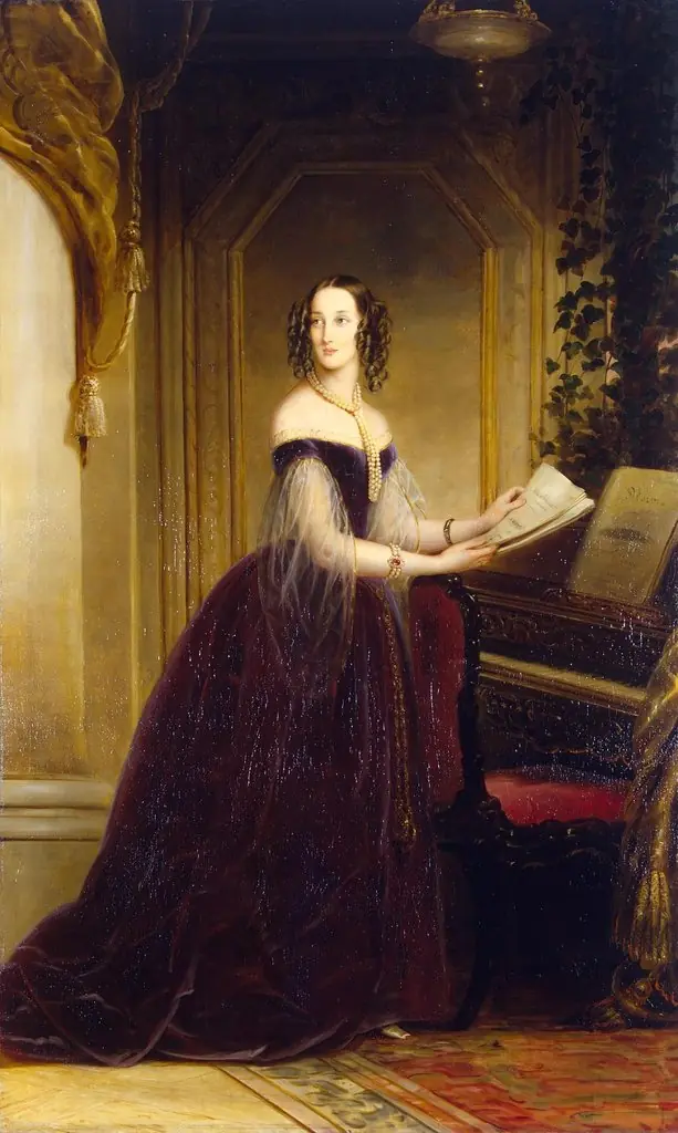 Portrait of Grand Princess Maria Nikolayevna (1819-1876)