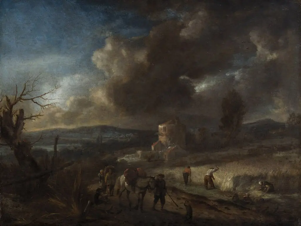Landscape with Harvesters
