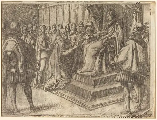 Reception of the Envoy of Poland [recto]