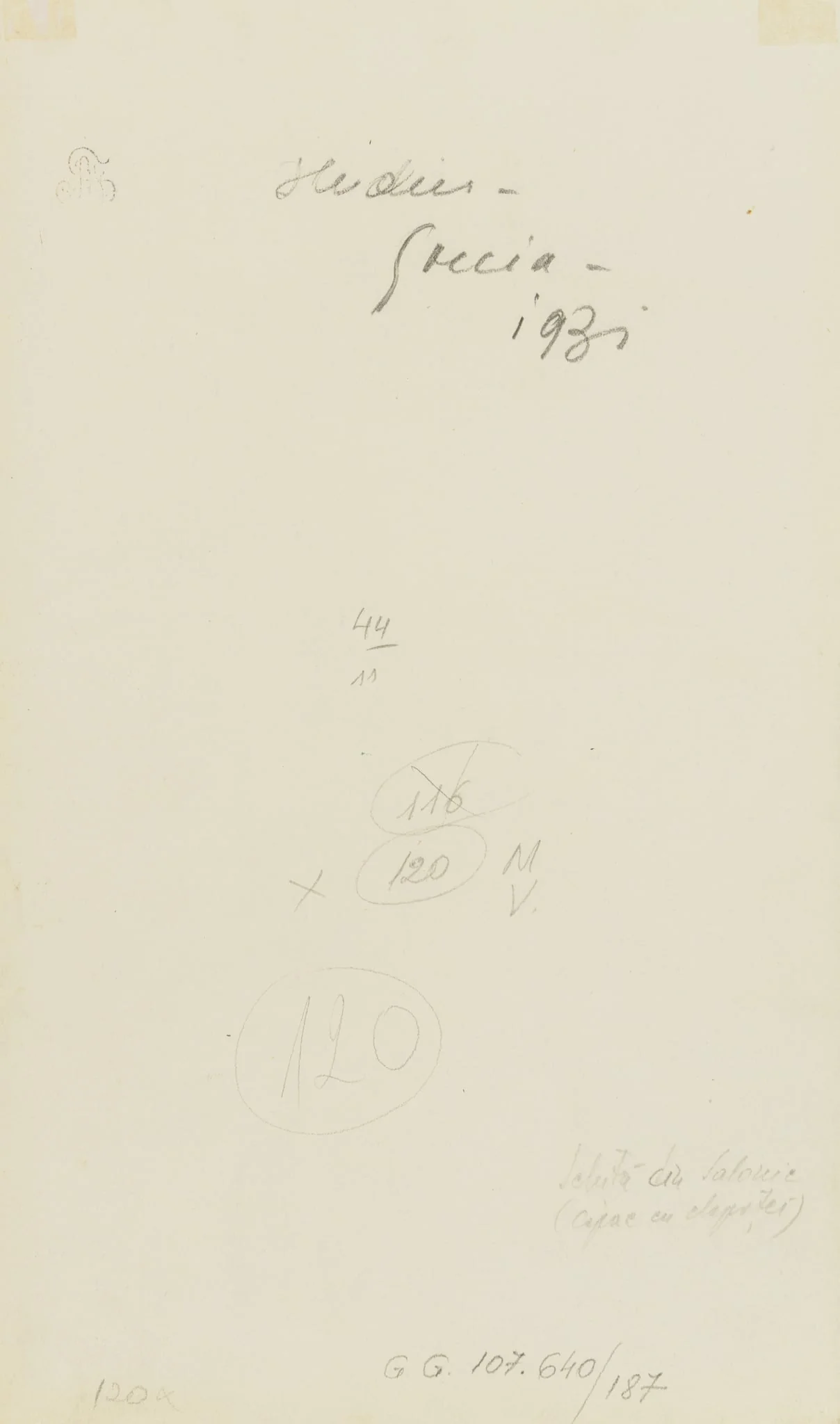 COPACUL DIN SALONIC, by Alexandru Phoebus, unspecified, 1931