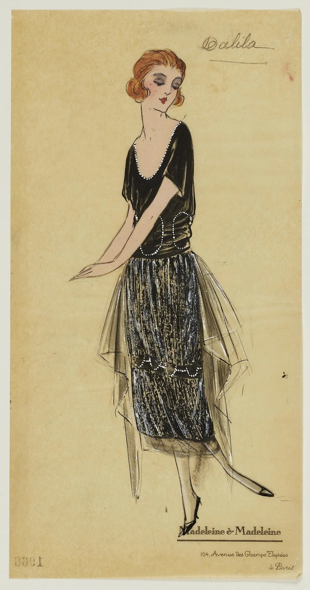 Dalila, by Madeleine & Madeleine, 1924