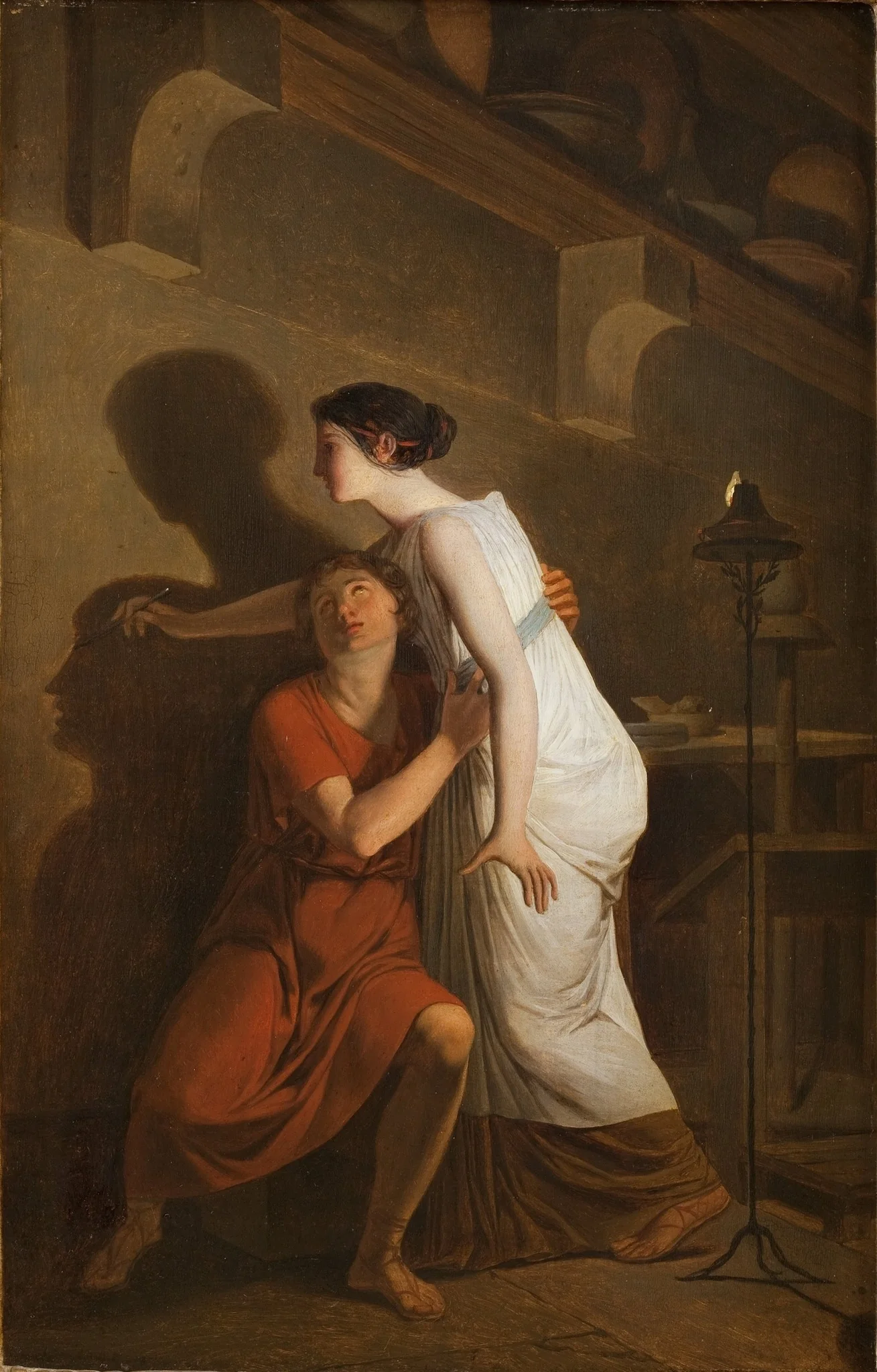 The invention of the art of drawing