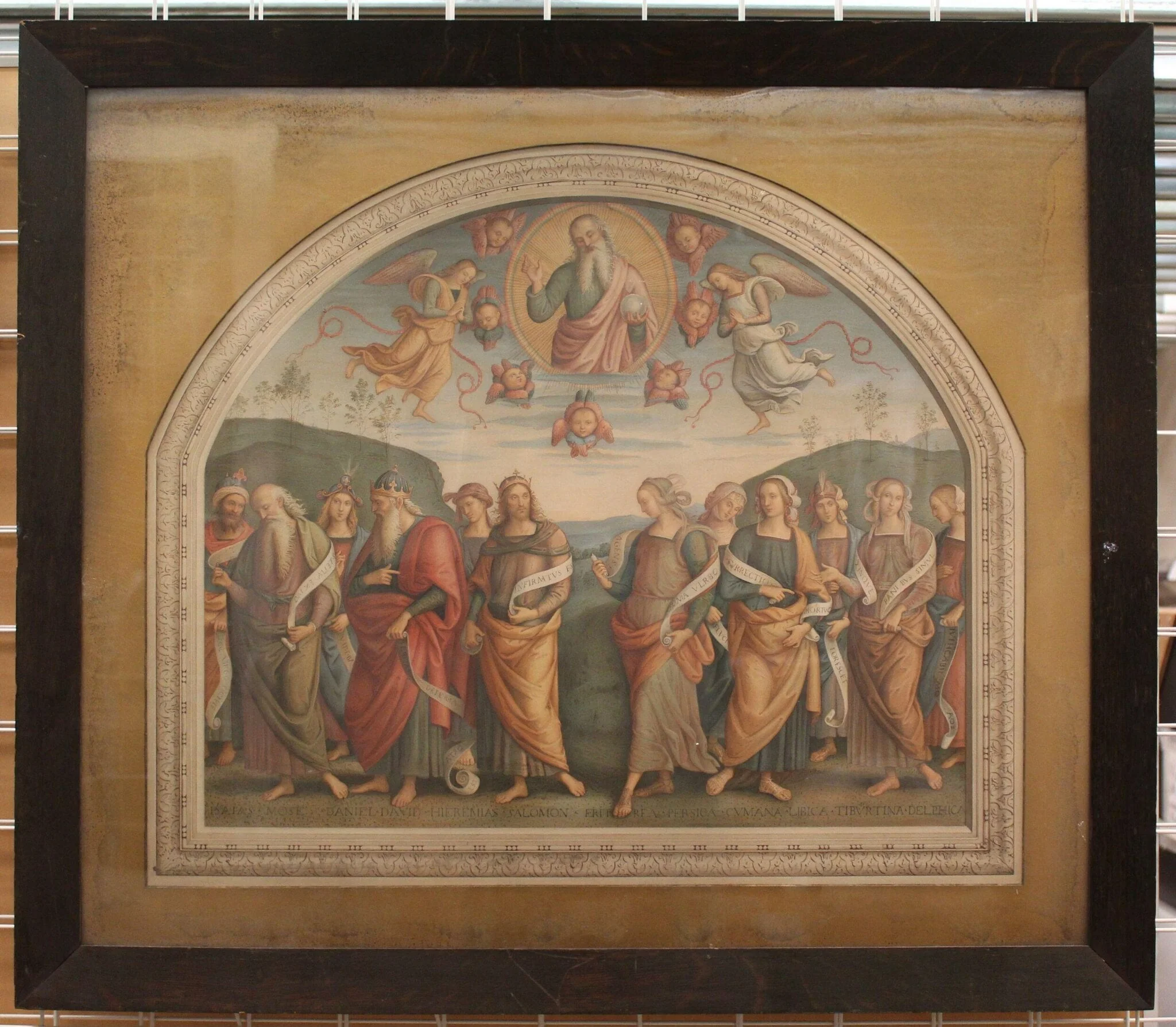 Prophets and Sibyls, by Pietro Perugino, 1883