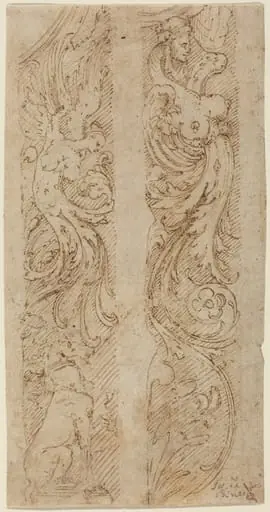 Grotesque Decorations for Wall Panels