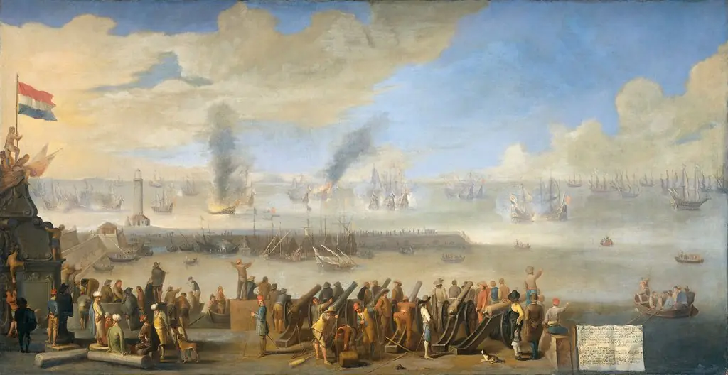 The naval battle near Livorno, 14 March 1653: incident of the first Anglo-Dutch War
