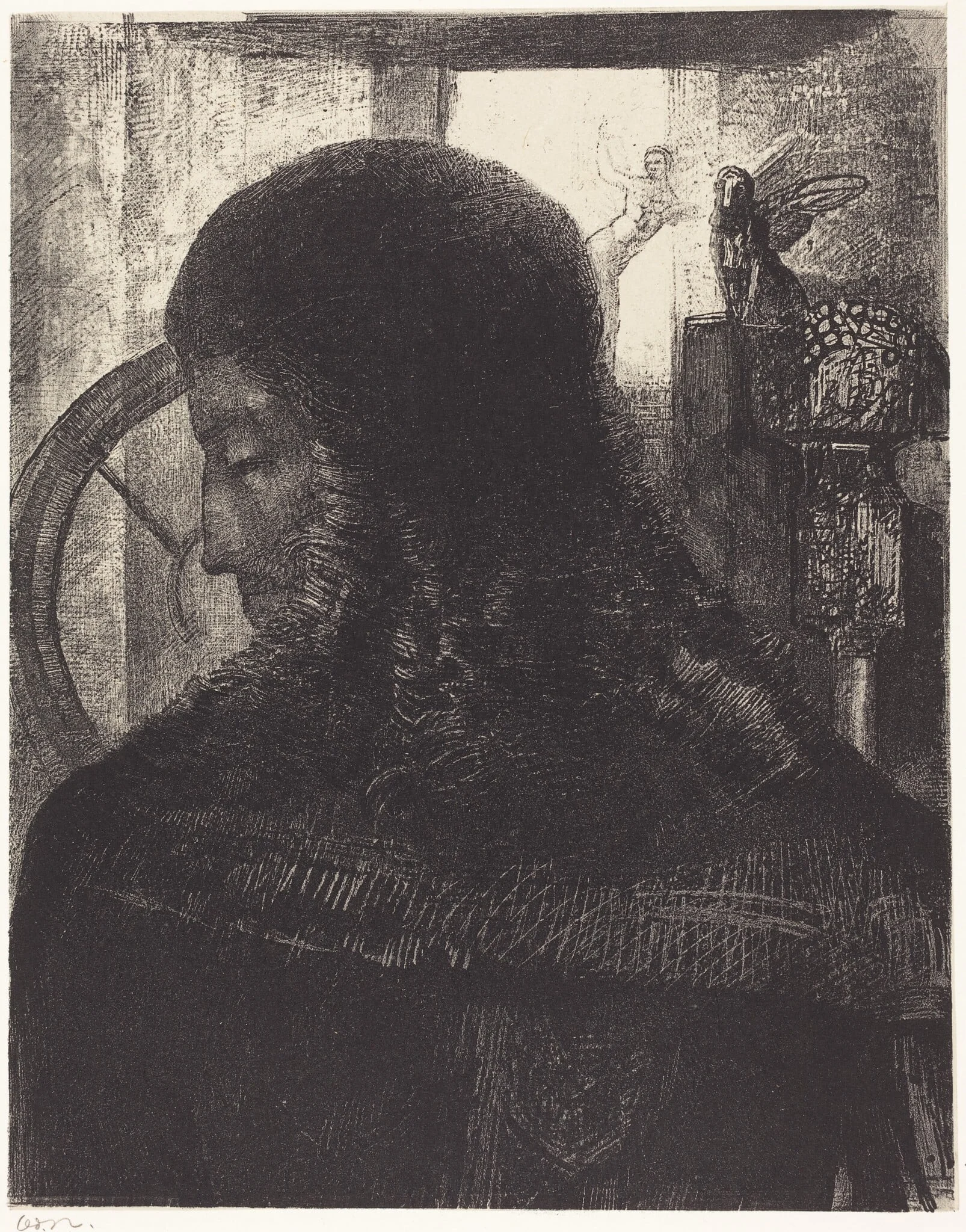 Vieux Chevalier (Old Knight), by Ambroise Vollard, ink, 1896