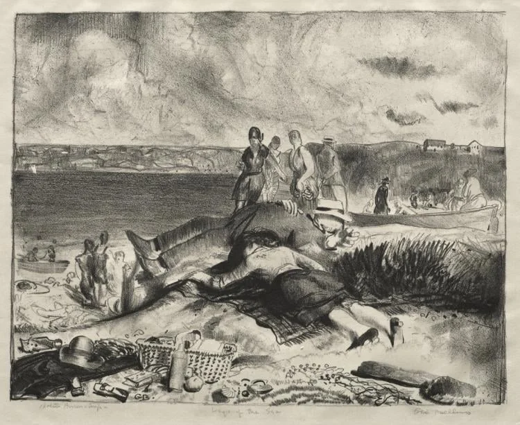 Legs of the Sea, by George Bellows, 1921