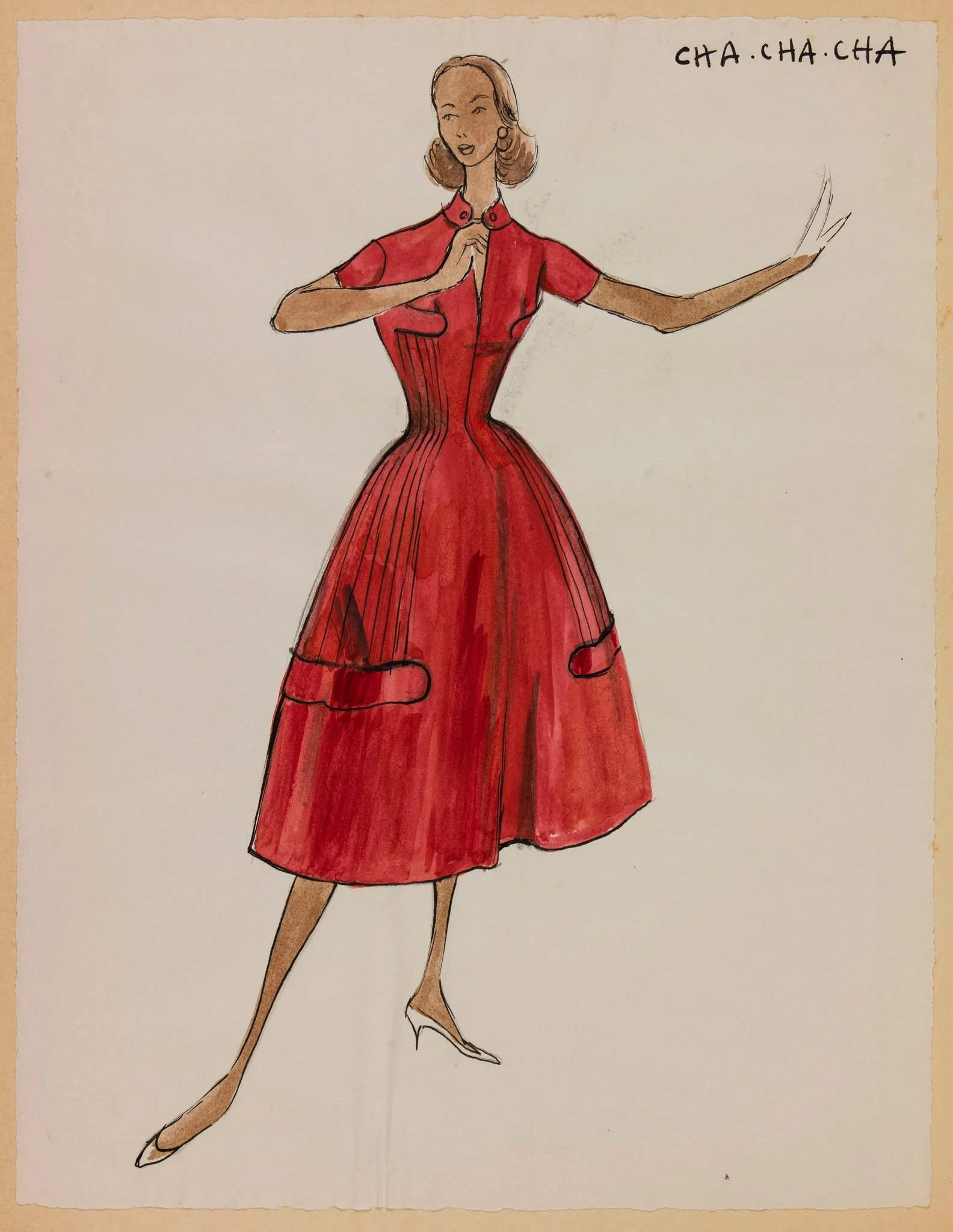 Cha-cha-cha, by Carven, 1956