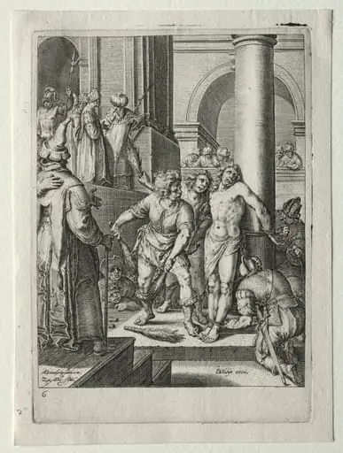 Passion Set:  Flagellation of Christ
