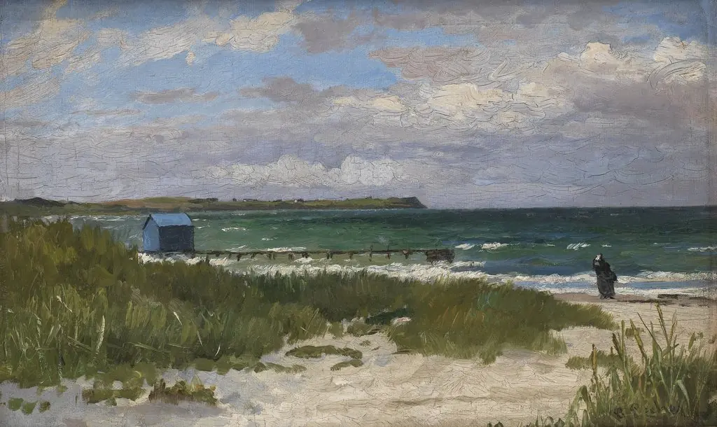 Kystlandskab. Hornbæk