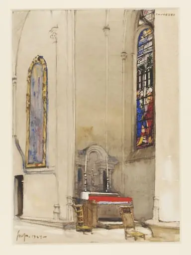 The Nun's Chapel, Caudebec