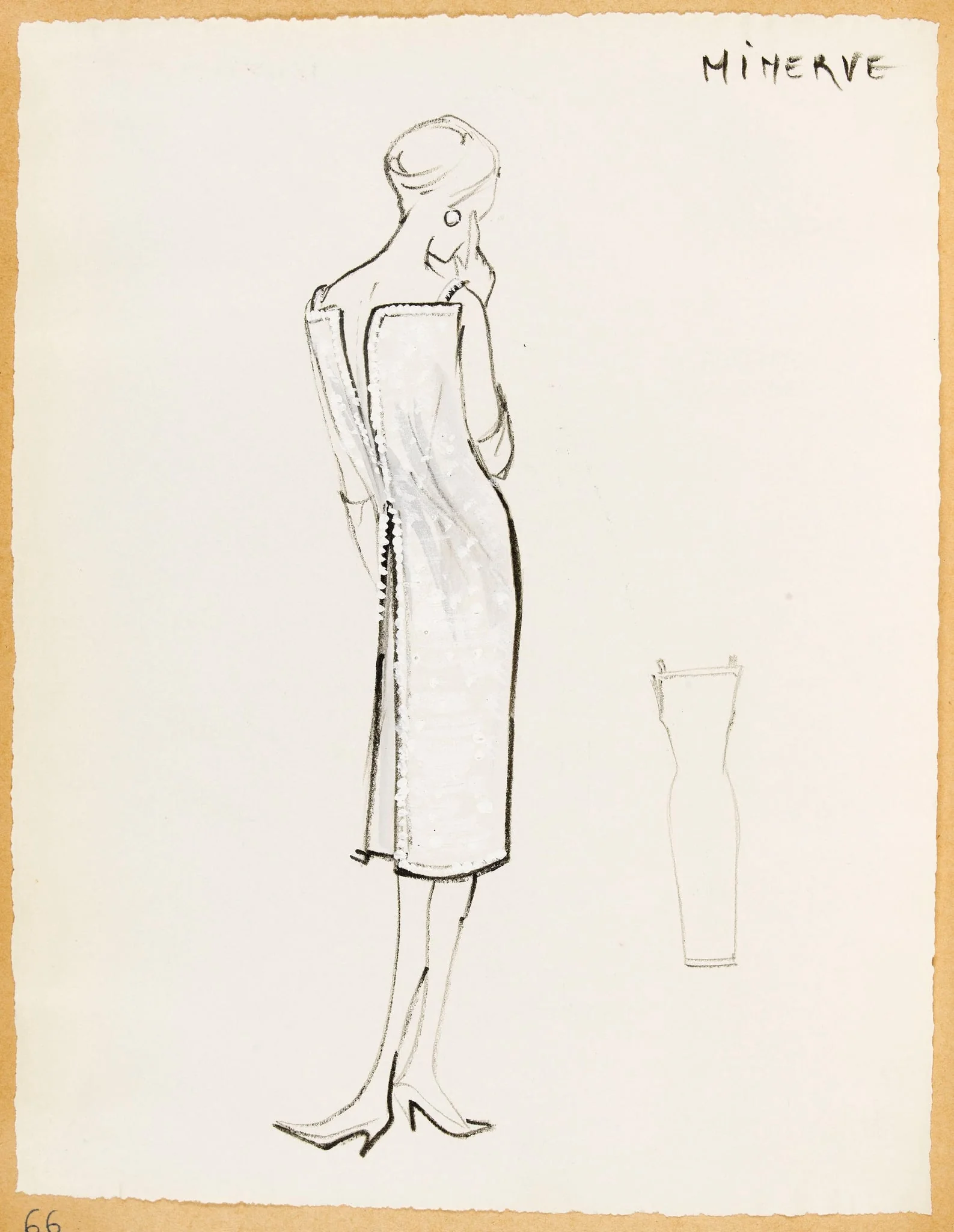 Minerve, by Marie-Louise Carven, 1957