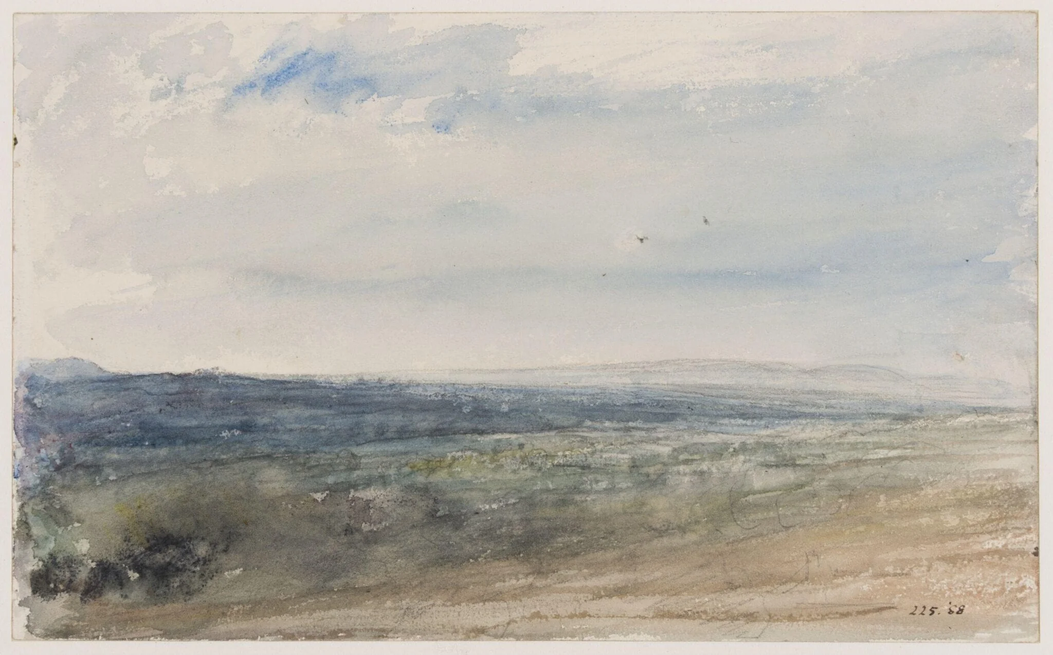 A view of downland country