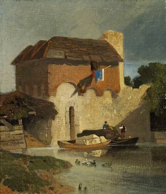 Buildings on a River