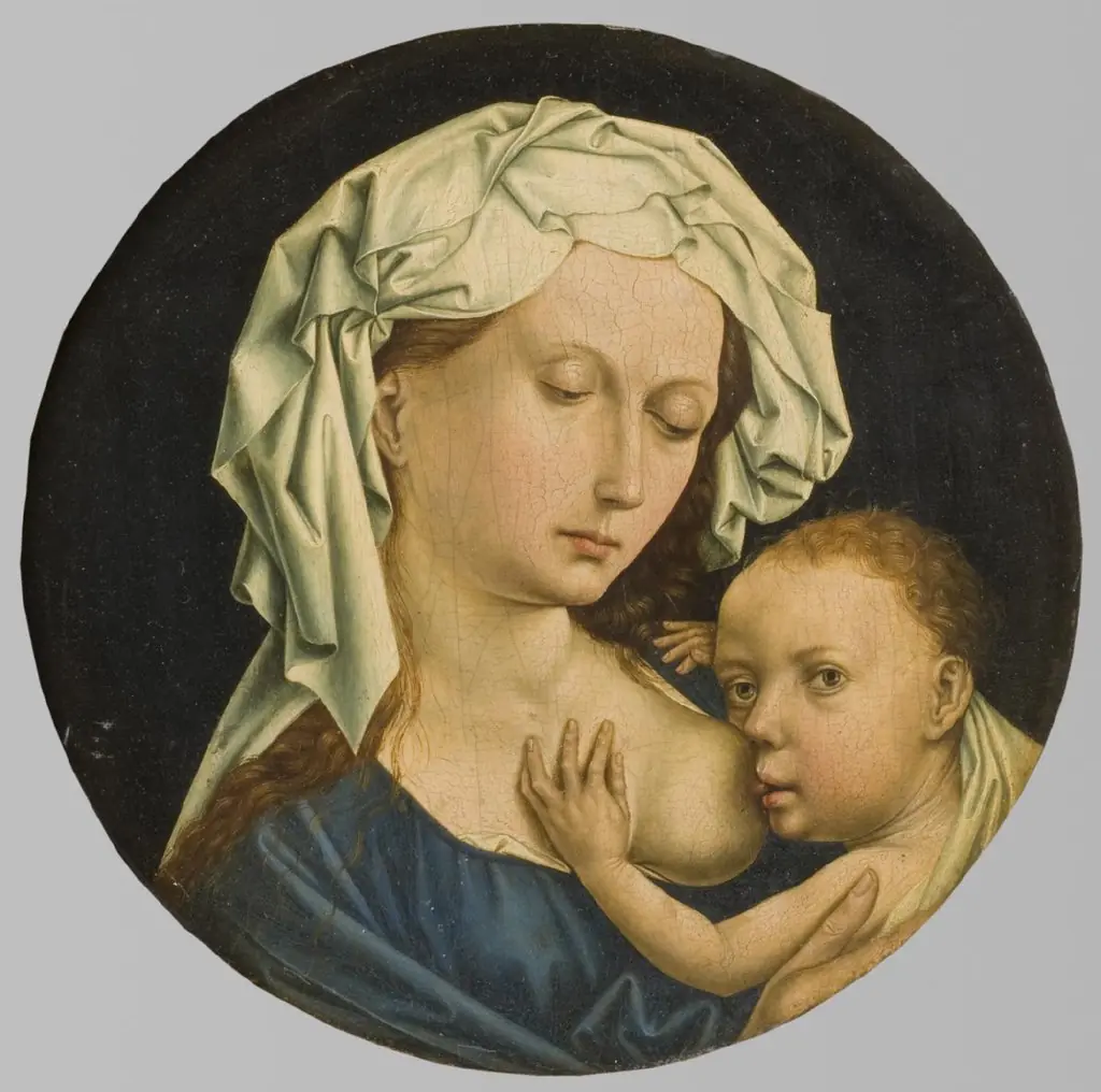 The Virgin Suckling the Christ Child
