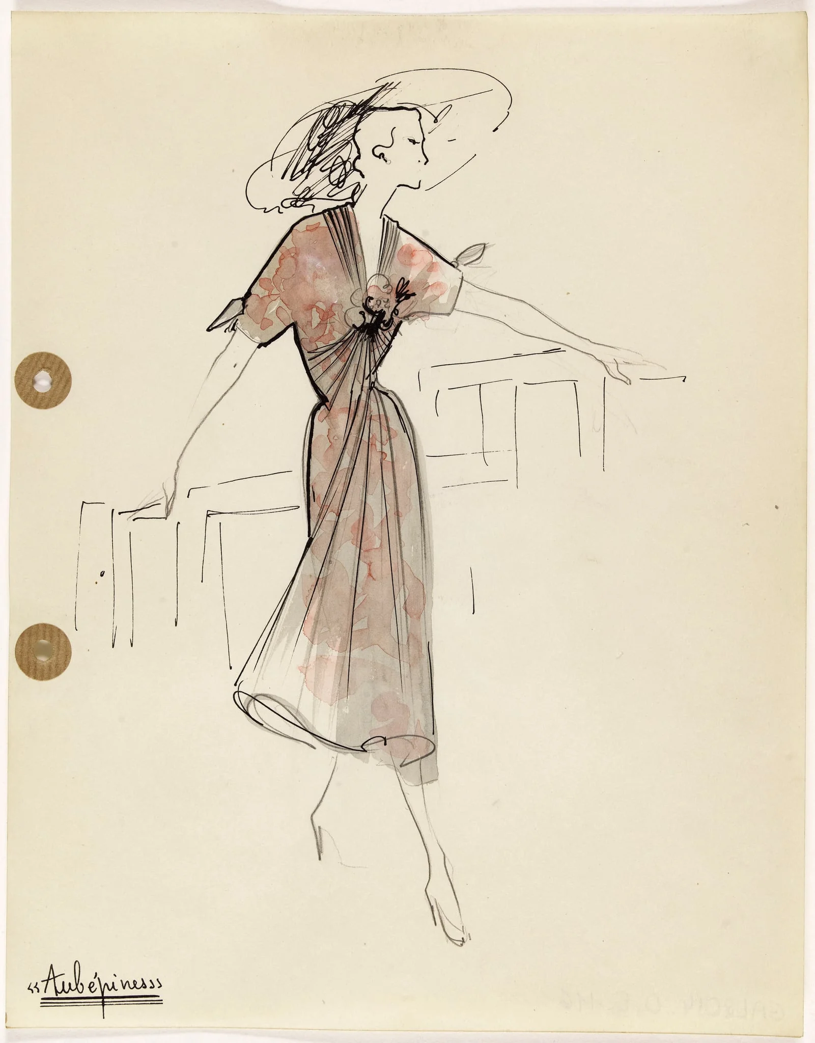 'Aubépines', by Marie-Louise Carven, 1949
