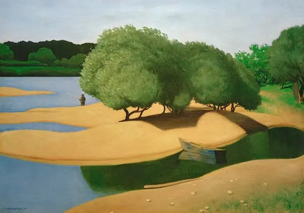 Bancs de sable sur la Loire