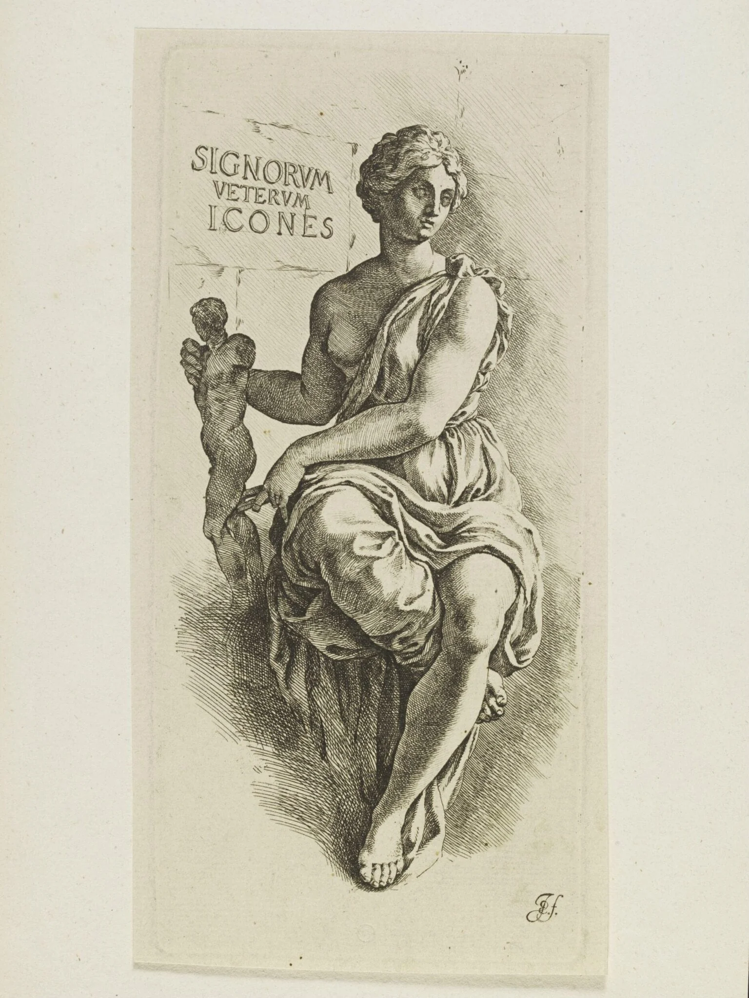 Signorum Veterum Icones, by Jan de Bisschop, ink, 1670