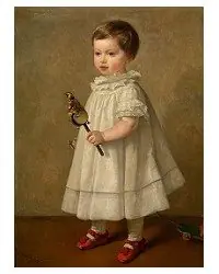 Maria Leys, daughter of Henri Leys
