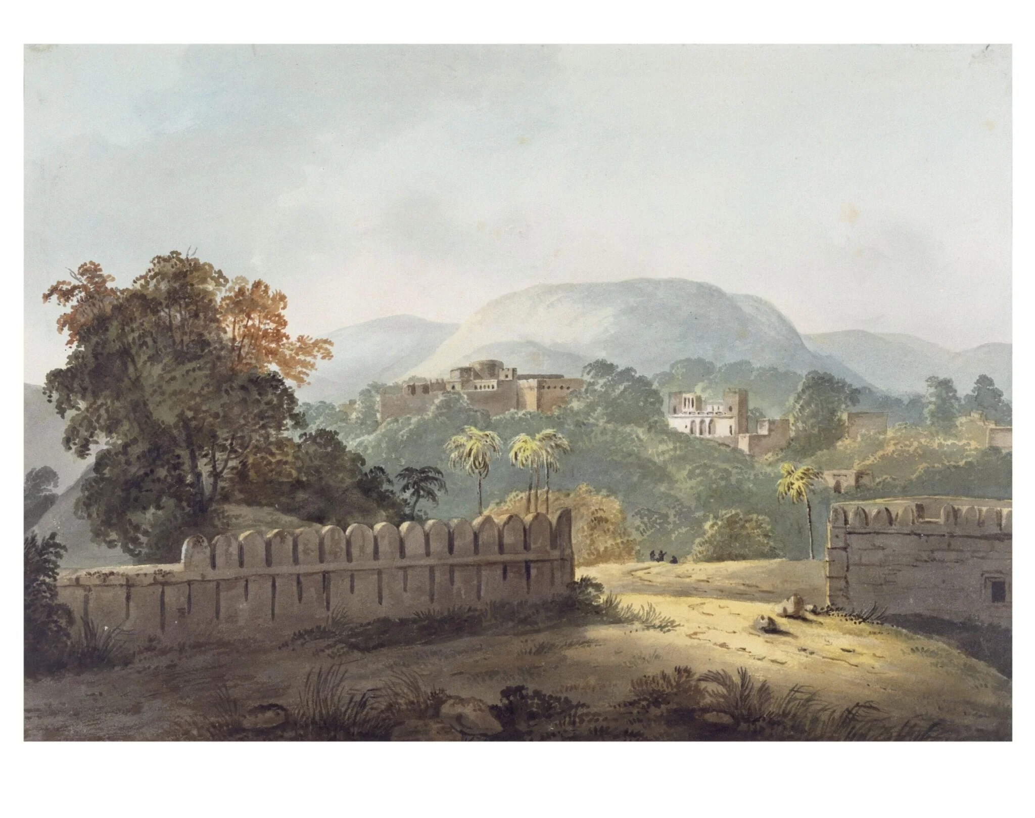 View of Latifgarh near Chunar